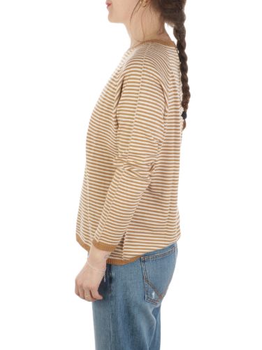 Immagine di MIA BASIC | Maglia Donna Raglan a Righe