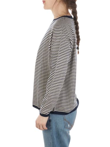 Immagine di MIA BASIC | Maglia Donna Raglan a Righe