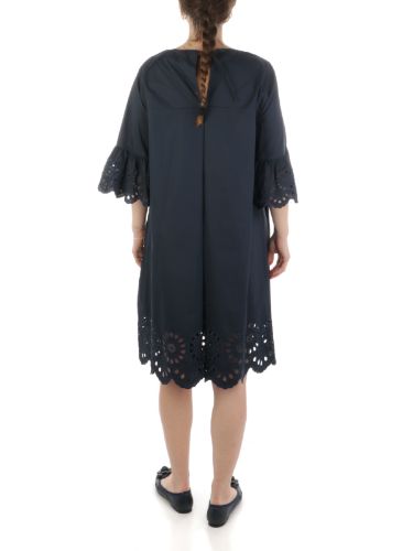 Picture of MEIMEIJ | Women's Dress with Laser-cut Embroidery