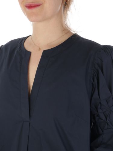 Immagine di MEIMEIJ | Abito Donna con Rouches in Cotone