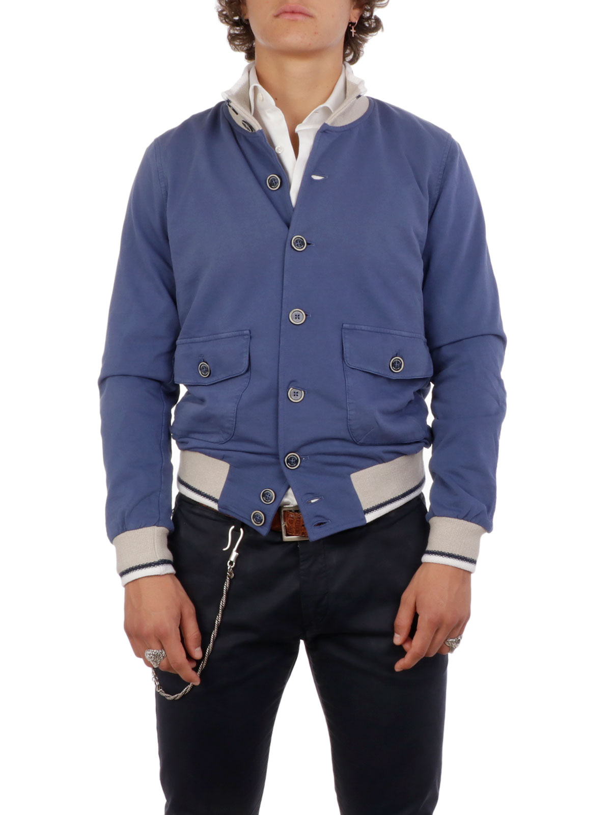 CAPOBIANCO Giubbino Uomo Cotone 202 | 2M157 | Botta \u0026 B Abbigliamento