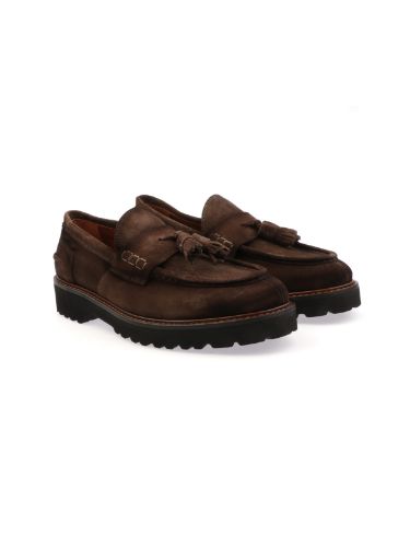 Immagine di BOTTI | Mocassino Uomo in Suede con Nappine