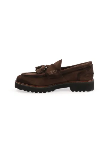 Immagine di BOTTI | Mocassino Uomo in Suede con Nappine
