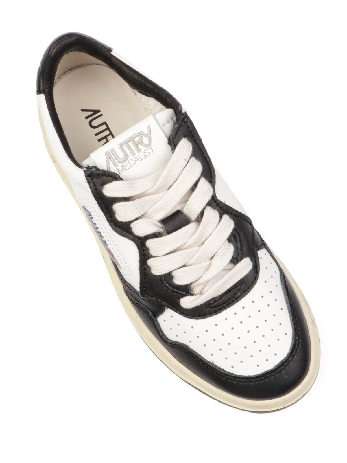 Picture of AUTRY | Women's Medalist Low Biccolor Leather Sneakers