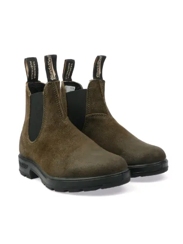Picture of BLUNDSTONE | Women's Waxed Suede Chelsea Boot