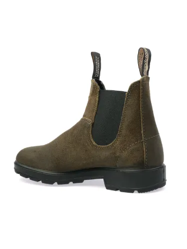 Picture of BLUNDSTONE | Women's Waxed Suede Chelsea Boot