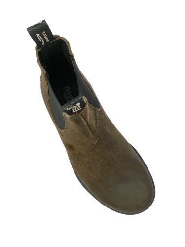 Picture of BLUNDSTONE | Women's Waxed Suede Chelsea Boot