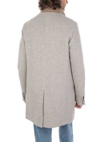 Immagine di GIMO'S | Cappotto Uomo in Lana Honeycomb
