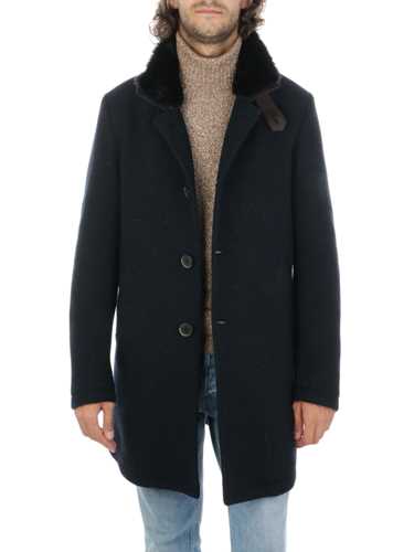 Immagine di GIMO'S | Cappotto Uomo in Lana Honeycomb