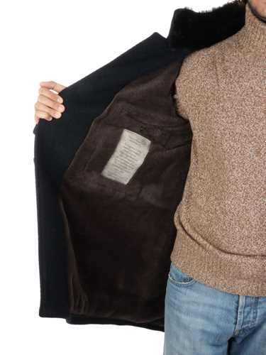 Immagine di GIMO'S | Cappotto Uomo in Lana Honeycomb