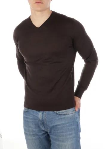 Picture of MAGAZZINO RICAMBI | Men's Cashmere V-Neck Sweater