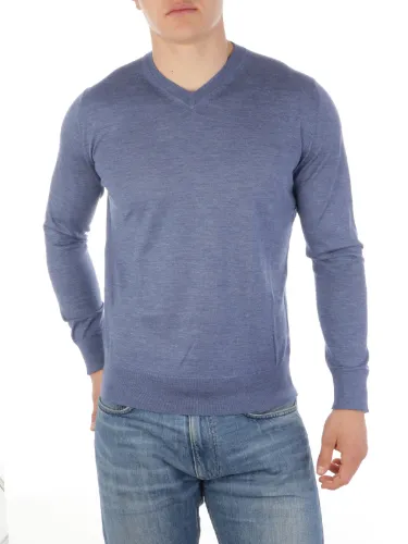 Immagine di MAGAZZINO RICAMBI | Scollo a V Uomo in Cashmere