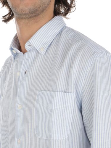 Immagine di WOOLRICH | Camicia Uomo in Lino e Cotone