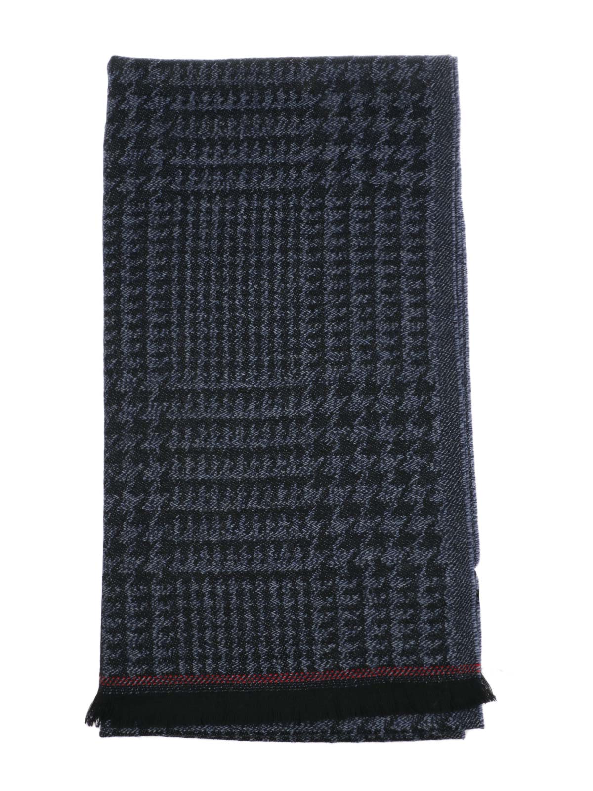 Picture of KITON | Men's Wool Houndstooth Scarf