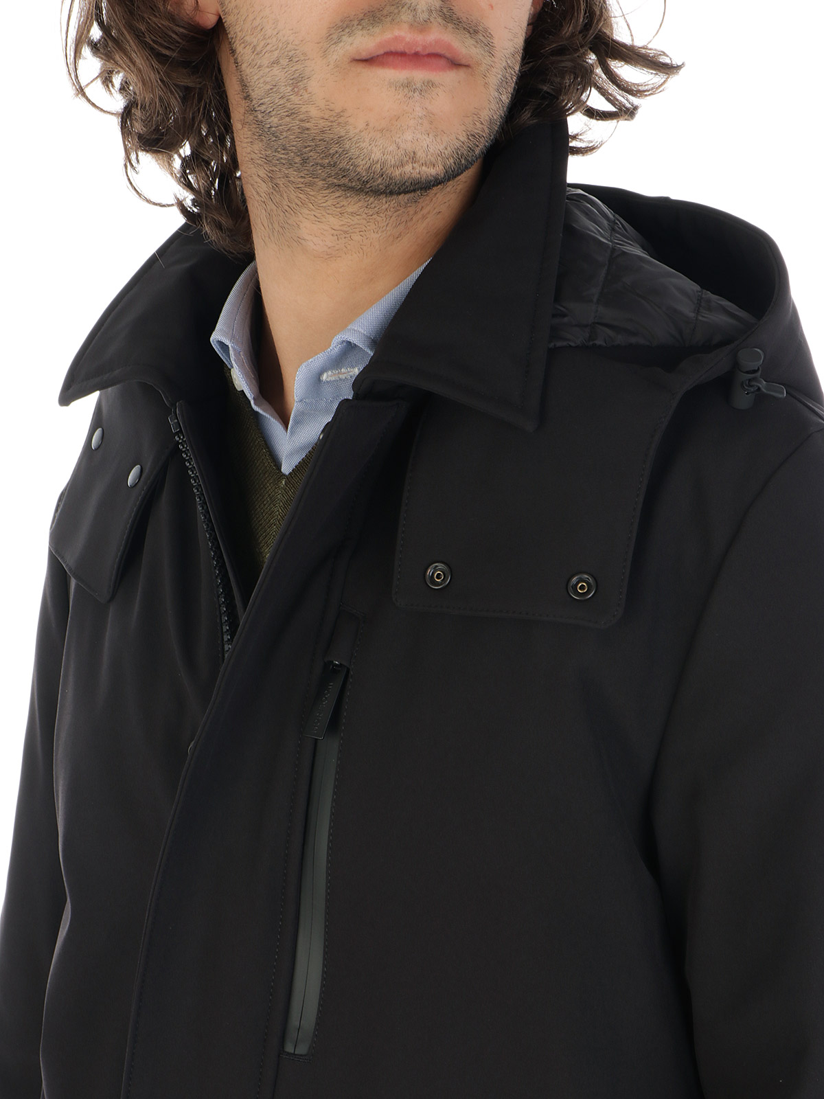 Picture of WOOLRICH | Men's Padded Barrow Coat