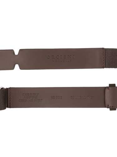 Picture of ORCIANI | Men's Nobuckle Suede Belt