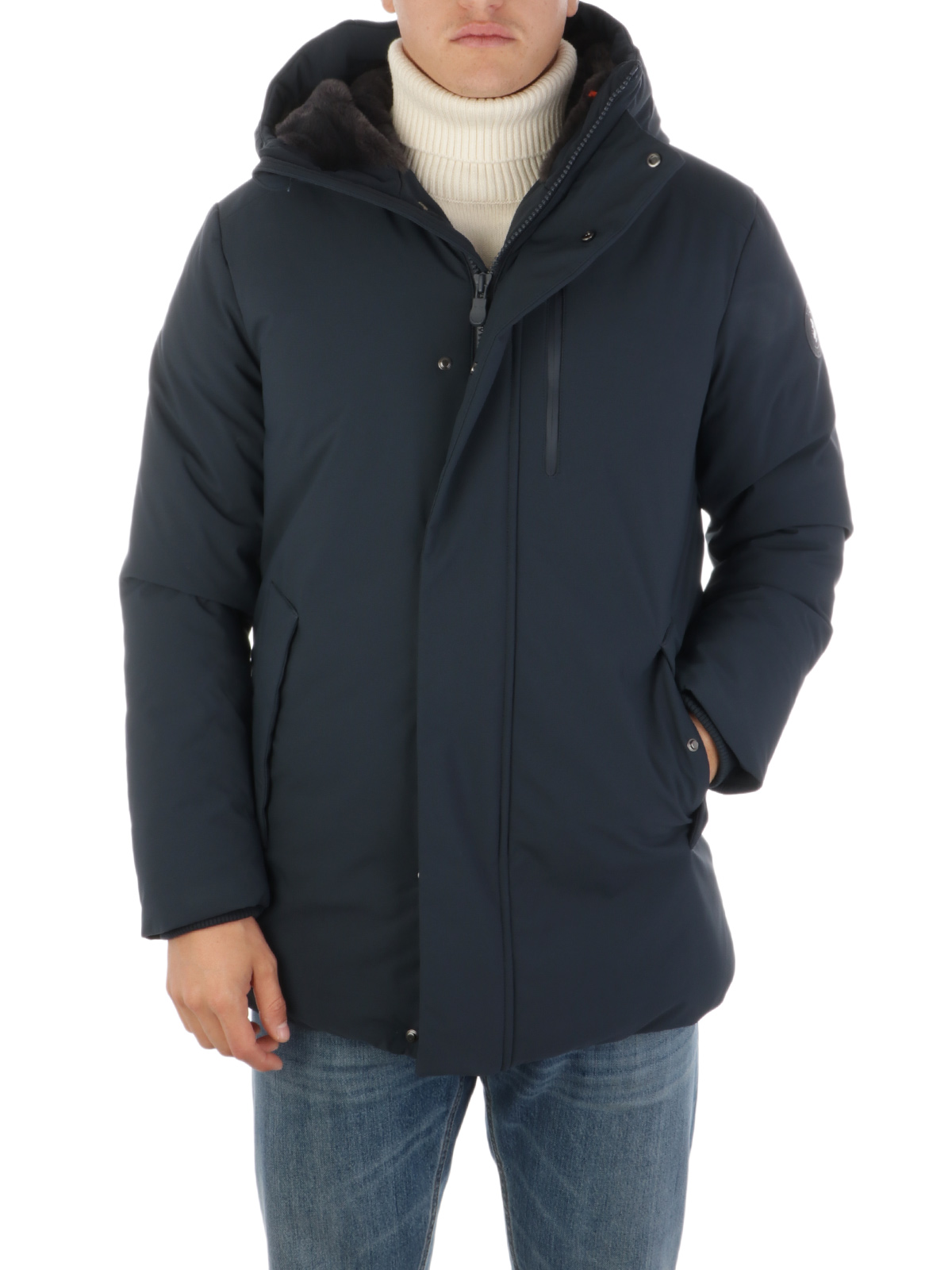 SAVE THE DUCK Men's Antoine Padded Jacket Navy | P38160MSMEG15 | Botta ...