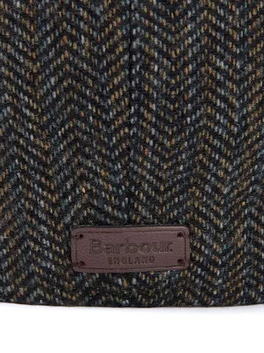 Picture of BARBOUR | Men's Fyne Tweed Baker Boy Cap