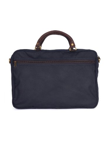 Picture of BARBOUR | Men's Waxed Cotton Briefcase