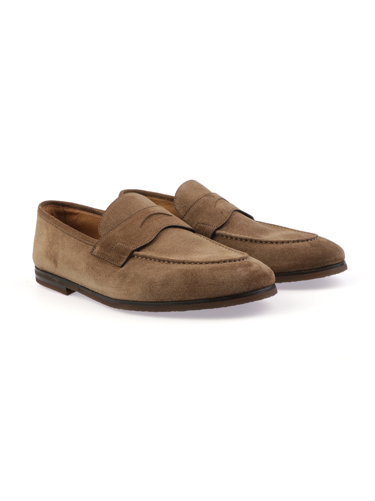 BARRETT Men's Suede Loafer with Tabacco | 221U021 | & B Online