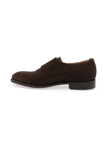 Picture of BERWICK 1707 | Men's Double Monk Strap Loafers in Suede