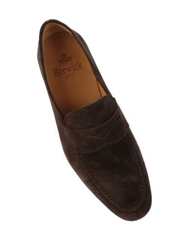 Picture of BERWICK 1707 | Men's Suede Loafer with Band