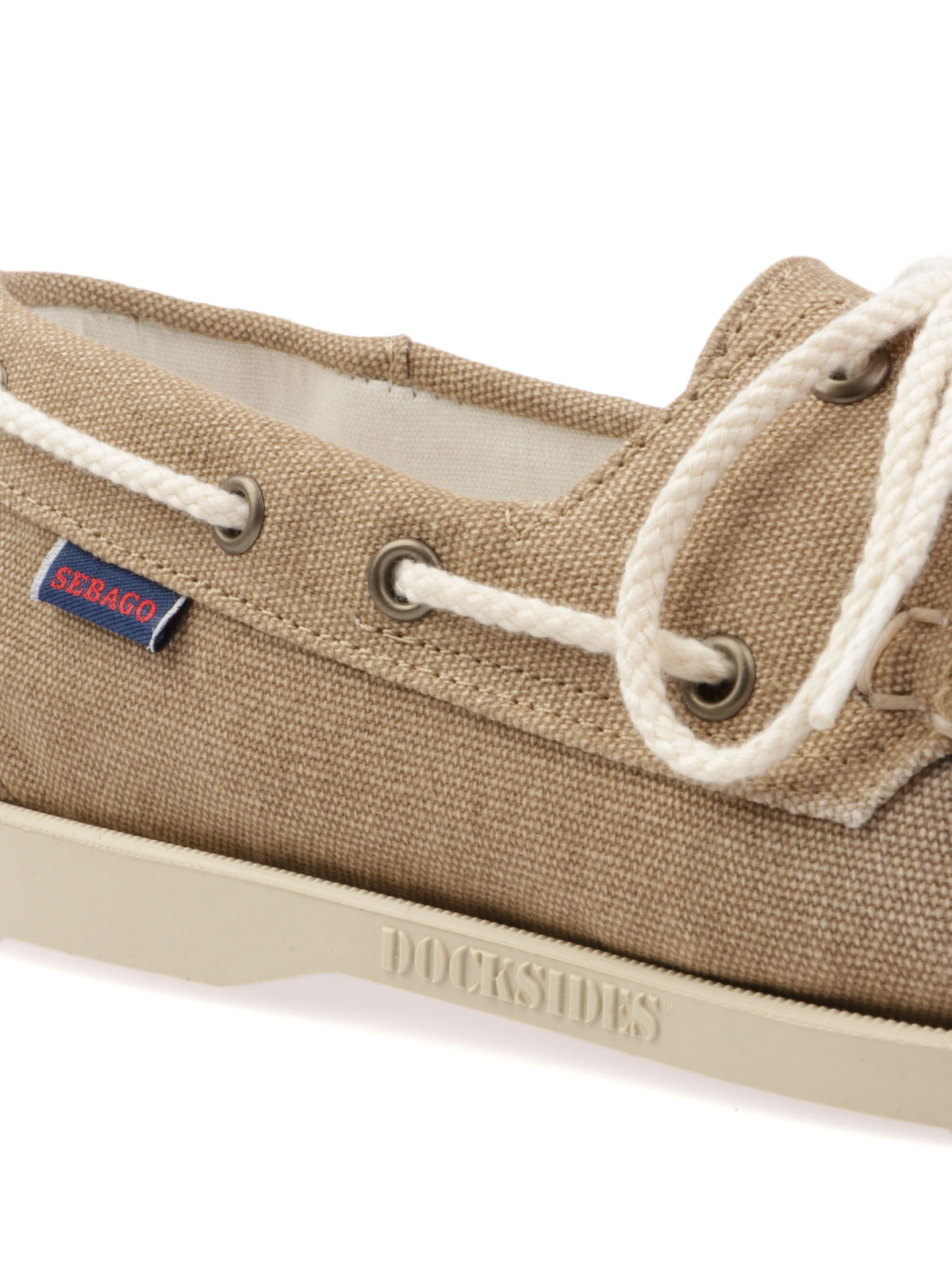 SEBAGO Men s Portland Washed Canvas Shoes Beige Camel 76117KW Botta B Online Store