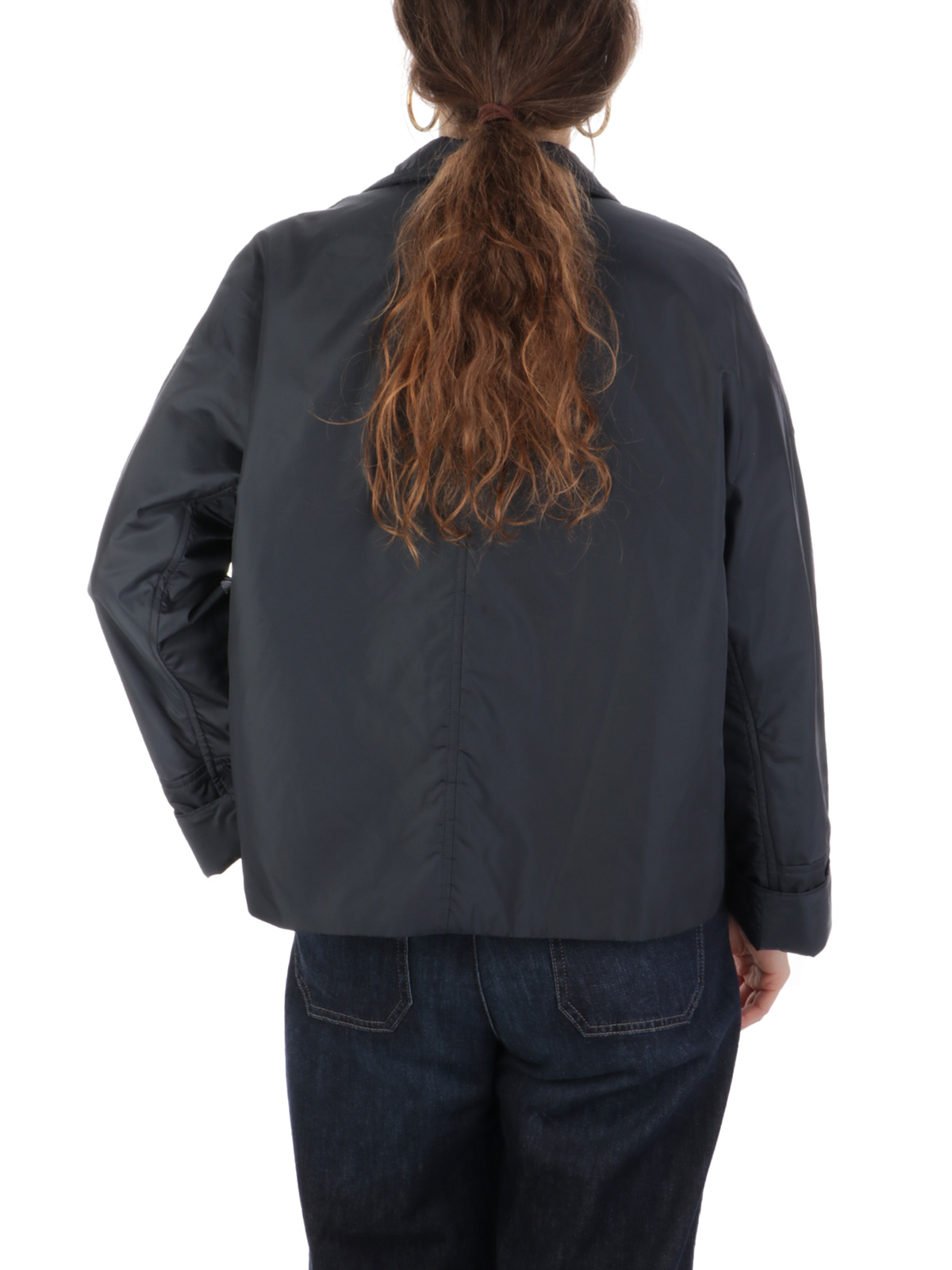 ASPESI Women's Nylon Jacket Navy N4027961 Botta & B Online Store