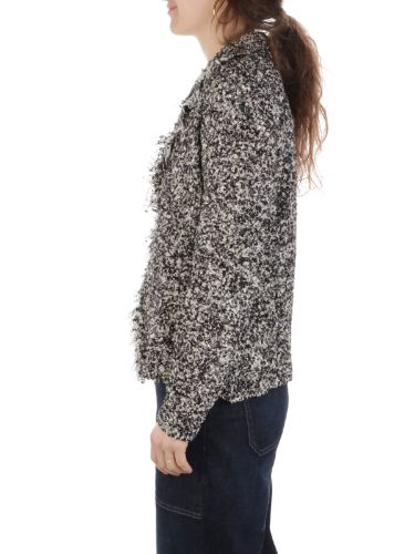 Immagine di KANGRA | Blazer Donna Punto Tramato con Frange