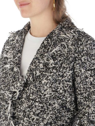 Immagine di KANGRA | Blazer Donna Punto Tramato con Frange