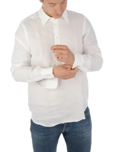 Picture of ASPESI | Men's 3-Button Linen Shirt