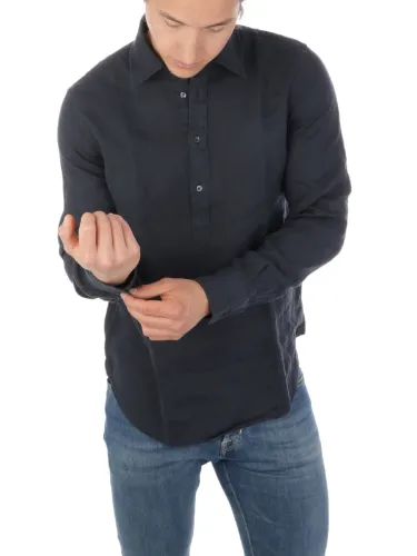 Immagine di ASPESI | Camicia Uomo in Lino 3 Bottoni