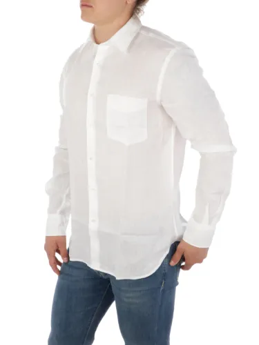 Picture of ASPESI | Men's Mod. Sedici Linen Shirt