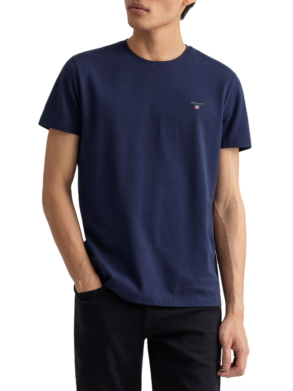 Gant T-Shirt D1. Slim Pique Ss T-Shirt 