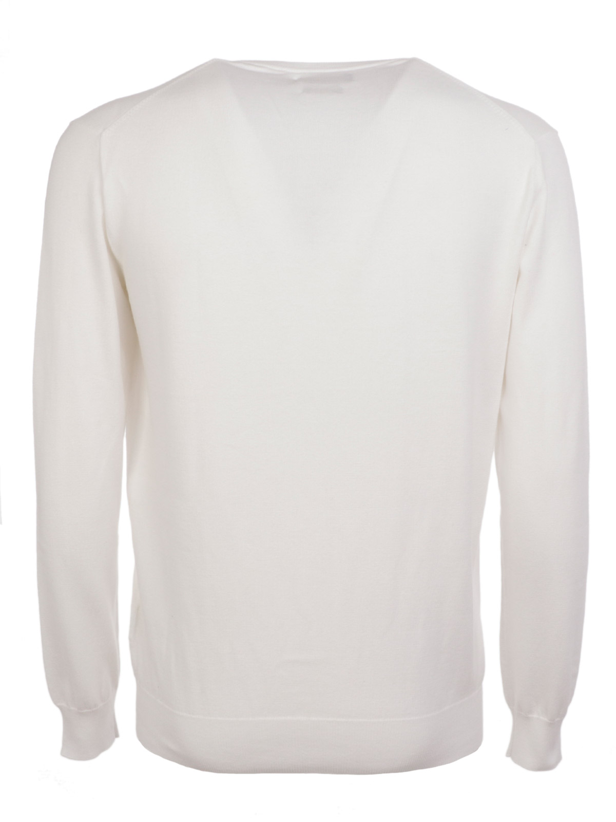 POLO RALPH LAUREN Men's V-neck Sweater White | 710689313004 | Botta & B ...