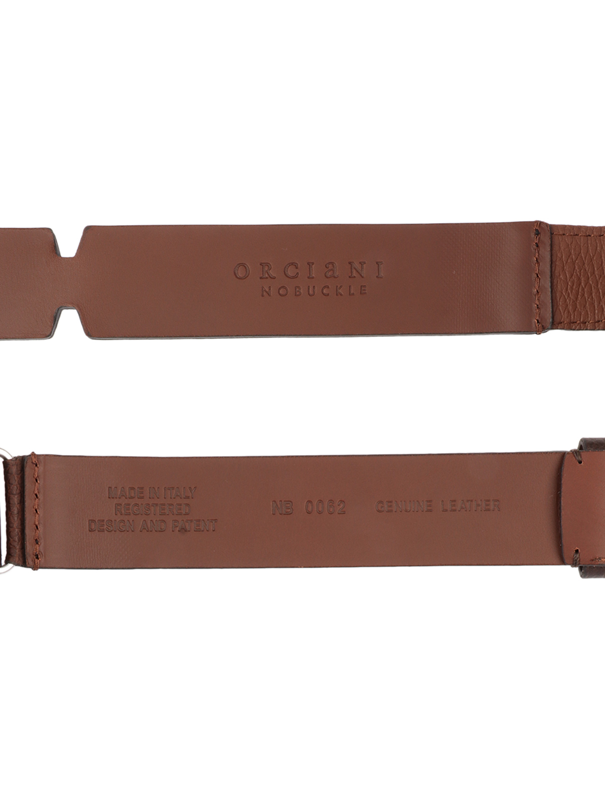 Picture of ORCIANI | Men's Micron Deep Nobuckle Belt