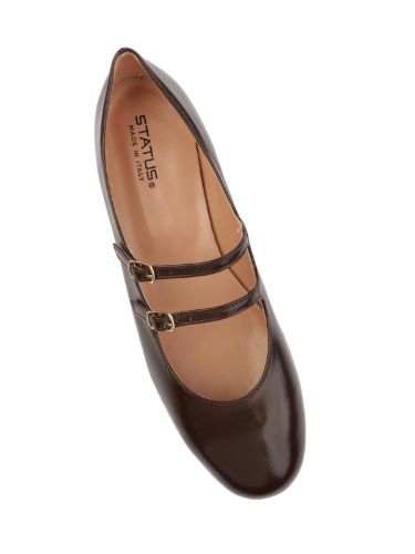 Immagine di STATUS | Ballerine Donna in Pelle con Fibbie