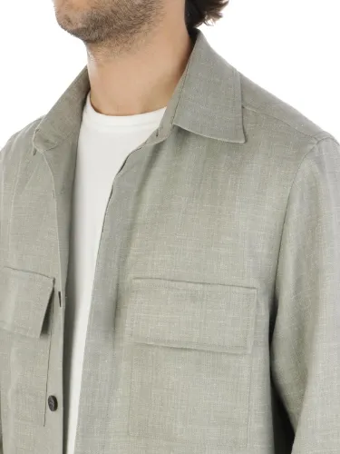 Immagine di BOTTA & B | Overshirt Uomo in Lana e Seta