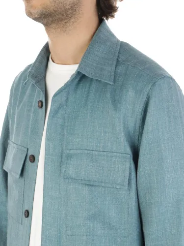 Immagine di BOTTA & B | Overshirt Uomo in Lana e Seta