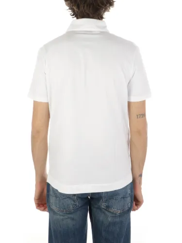 Picture of MAGAZZINO RICAMBI | Men's Polo Shirt In Stretch Cotton