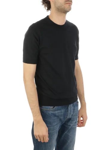 Picture of JOHN SMEDLEY | Men's Kempton T-Shirt in Sea Island Cotton