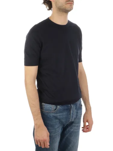 Picture of JOHN SMEDLEY | Men's Kempton T-Shirt in Sea Island Cotton