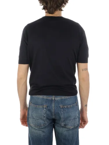 Picture of JOHN SMEDLEY | Men's Kempton T-Shirt in Sea Island Cotton