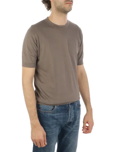 Picture of JOHN SMEDLEY | Men's Kempton T-Shirt in Sea Island Cotton