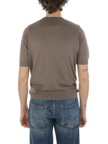 Picture of JOHN SMEDLEY | Men's Kempton T-Shirt in Sea Island Cotton