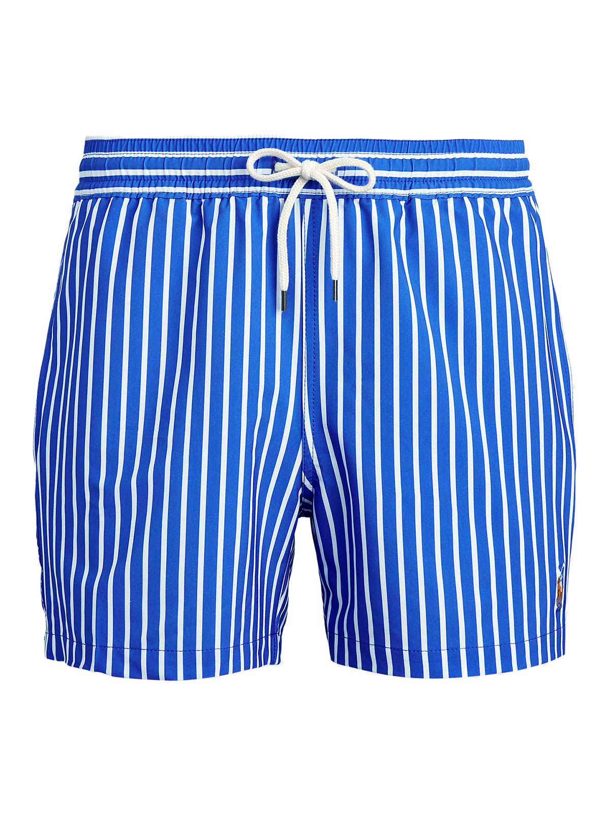 ralph lauren striped swim shorts