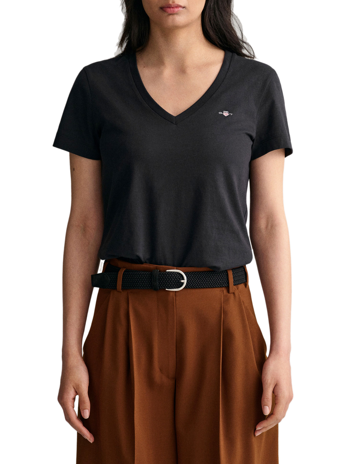 Gant Reg Shield Ss V-Neck T-Shirt 5 | 2303.4200750 | Botta & B Online Store