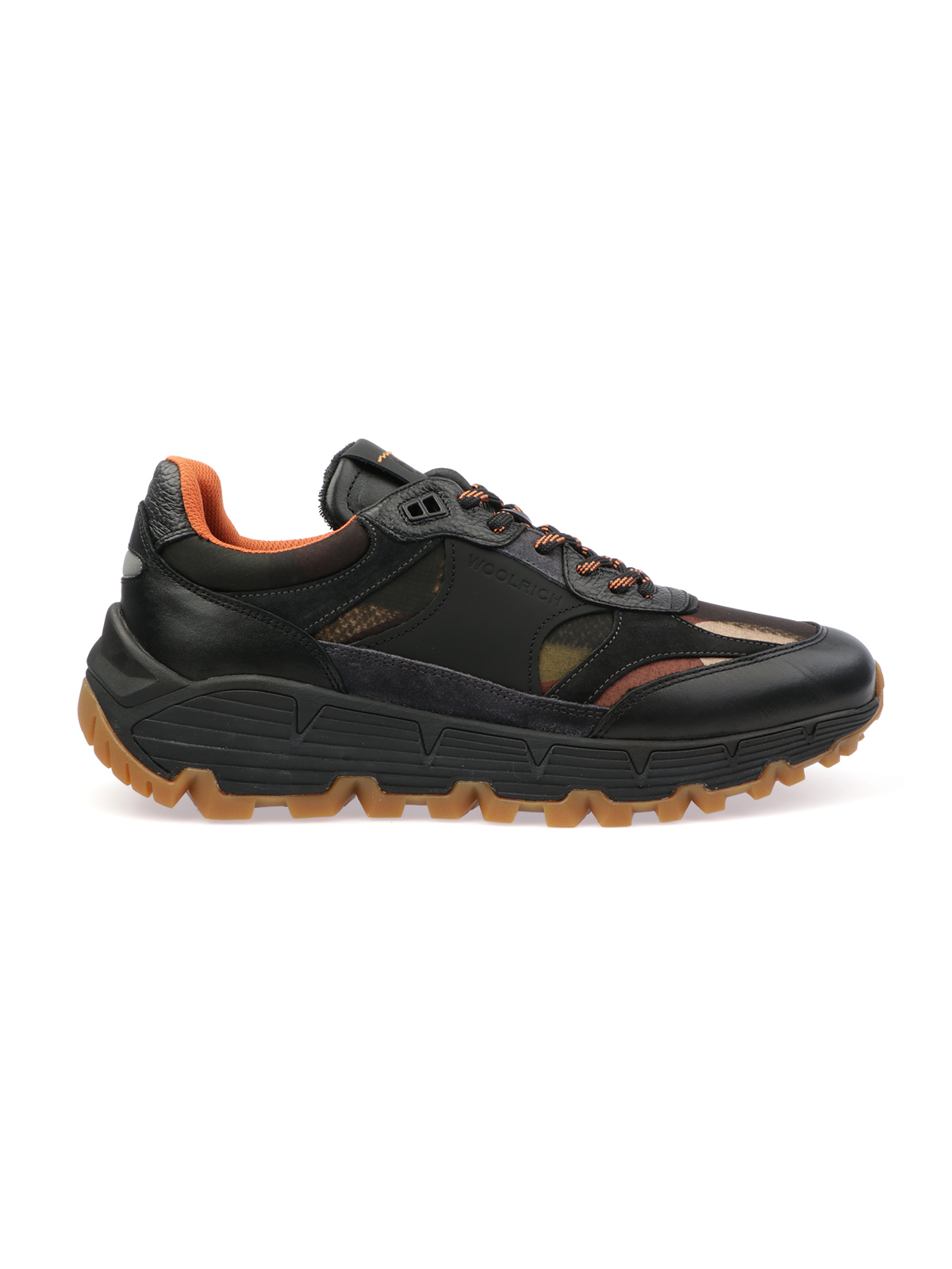 Picture of WOOLRICH | Men's Classic Runner Calf Trainers