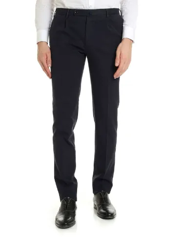 Picture of INCOTEX | Men's Slim Fit Check Trousers