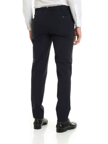 Picture of INCOTEX | Men's Slim Fit Check Trousers